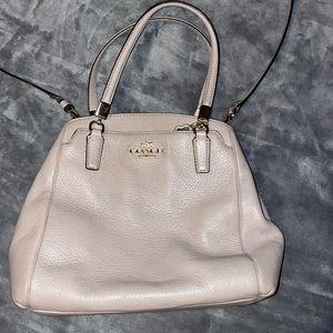 Grey Coach shoulder bag